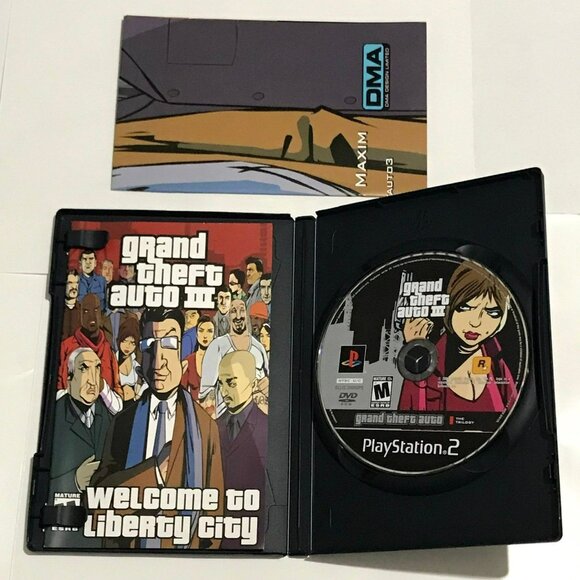 PS2 Grand Theft Auto 3 GTA 3 PlayStation 2 - Picture 3 of 4